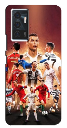 Силиконовый чехол с изображением "Карьера Криштану" для Vivo V23e