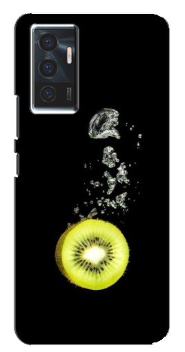 Чехол с печатью "Киви на черном" для Vivo V23e