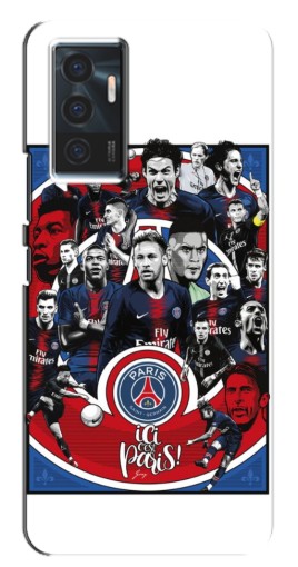 Чехол с печатью "Команда PSG" для Vivo V23e