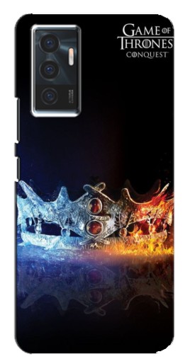 Чехол с печатью "Корона" для Vivo V23e