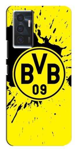 Чехол с картинкой "Красочный лого BVB" для Vivo V23e