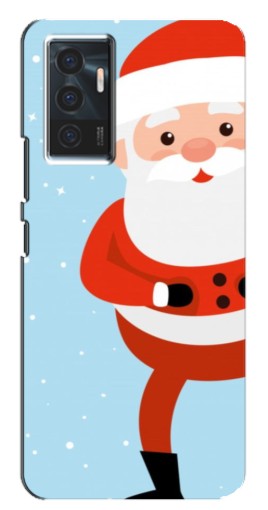 Силиконовый чехол с изображением "Крутой Дед Мороз" для Vivo V23e