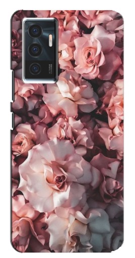 Чехол с картинкой "Куст роз" для Vivo V23e