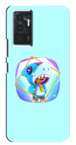 Чехол с печатью "Леон Акула" для Vivo V23e