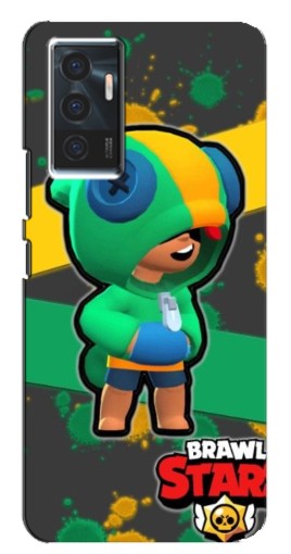 Чехол с печатью "Leon Brawl Stars" для Vivo V23e