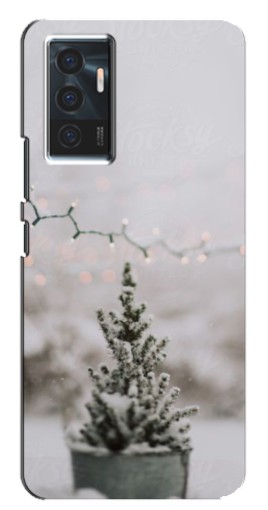 Силиконовый чехол с изображением "Маленькая елка" для Vivo V23e