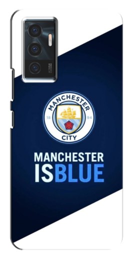Чехол с принтом "Manchester is Blue" для Vivo V23e