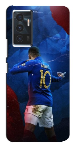 Чехол с печатью "Мбаппе в Франции" для Vivo V23e