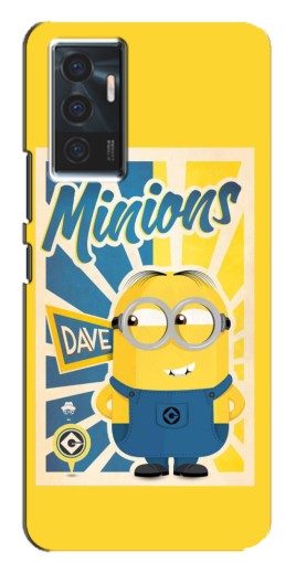 Чехол с печатью "Minions" для Vivo V23e