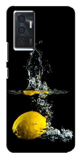 Чехол с картинкой "Мокрый Лимон" для Vivo V23e