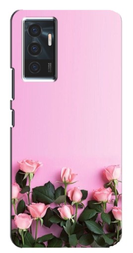Чехол с картинкой "Нежные розы" для Vivo V23e