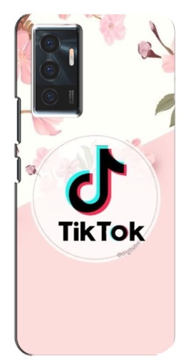 Чехол с принтом "Нежный принт" для Vivo V23e