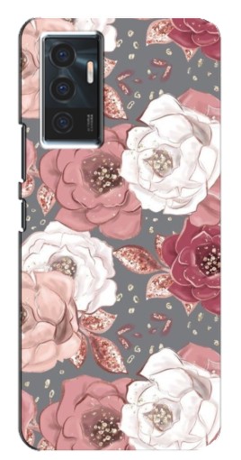 Чехол с картинкой "Рисунок розы" для Vivo V23e