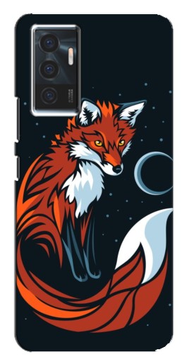 Чехол с картинкой "Рыжая лиса" для Vivo V23e