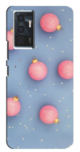 Чехол с печатью "Розовые шары" для Vivo V23e