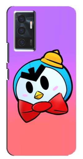 Чехол с картинкой "С бабочкой" для Vivo V23e