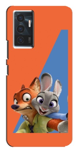 Чехол с картинкой "Селфи" для Vivo V23e