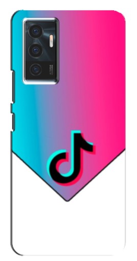 Чехол с картинкой "Tiktok Logo" для Vivo V23e