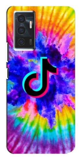 Чехол с печатью "TikTok в красках" для Vivo V23e