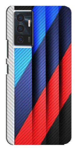 Чехол с принтом "Цвета лого БМВ" для Vivo V23e