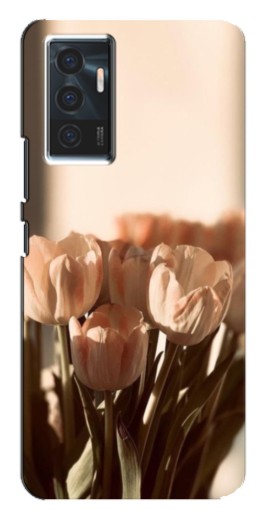 Чехол с картинкой "Тюльпаны на солнце" для Vivo V23e