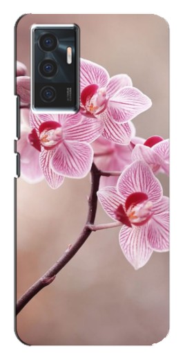Чехол с картинкой "Веточка орхидеи" для Vivo V23e