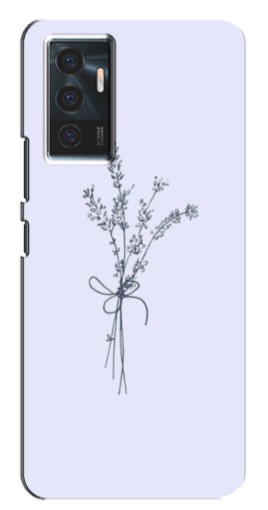 Чехол с печатью "Веточки лаванды" для Vivo V23e