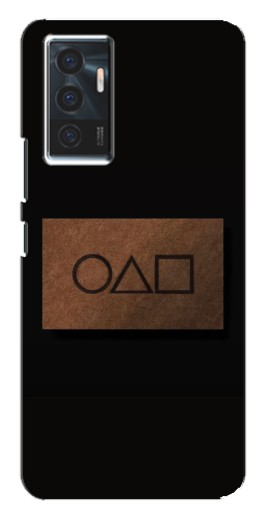 Чехол с картинкой "Визитка игра в кальмара" для Vivo V23e