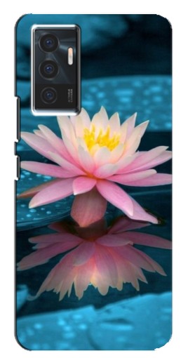 Силиконовый чехол с изображением "Водяная лилия" для Vivo V23e