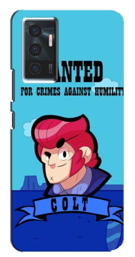 Силиконовый чехол с изображением "WANTED COLT" для Vivo V23e