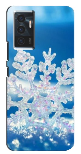 Чехол с принтом "Яркая снежинка" для Vivo V23e