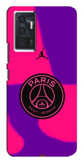 Чехол с печатью "Яркий лого PSG" для Vivo V23e