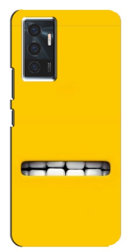 Силиконовый чехол с изображением "Зубы миньона" для Vivo V23e