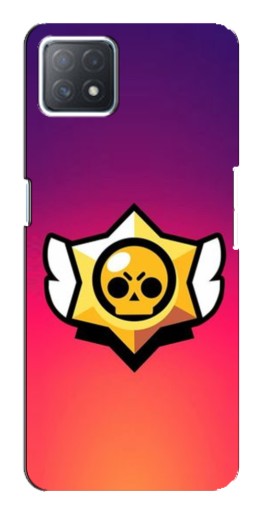 Чехол с картинкой "Логотип Brawl Stars" для Oppo a72 (5G)