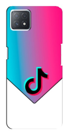 Чехол с картинкой "Tiktok Logo" для Oppo a72 (5G)