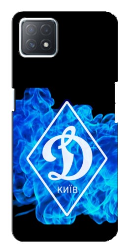 Силиконовый чехол с изображением "Эмблема Динамо Киев" для Oppo a73 (5G)