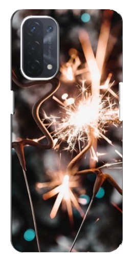 Чехол с принтом "Бенгальские огни" для Oppo a74 (5G)