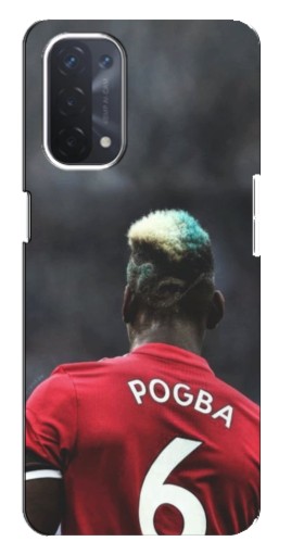 Силиконовый чехол с изображением "Pogba 6" для Oppo a74 (5G)