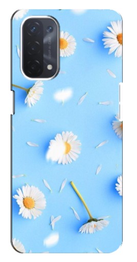 Чехол с картинкой "Ромашковый фон" для Oppo a74 (5G)