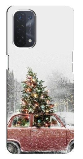 Чехол с принтом "Елка в машине" для Oppo a74 (5G)