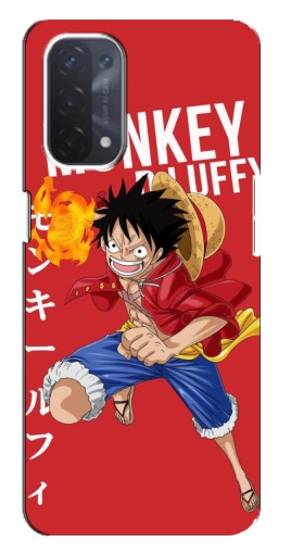 Чехол с принтом "Атакующий D Luffy" для Oppo a54 (5G)
