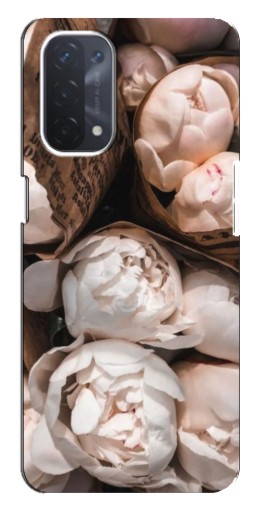Чехол с картинкой "Букет пионов" для Oppo a54 (5G)