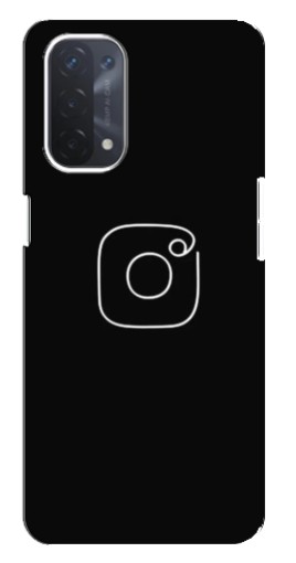 Силиконовый чехол с изображением "Инстаграм" для Oppo a54 (5G)