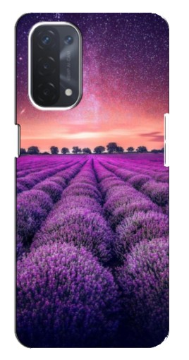 Силиконовый чехол с изображением "Лавандовое поле" для Oppo a54 (5G)