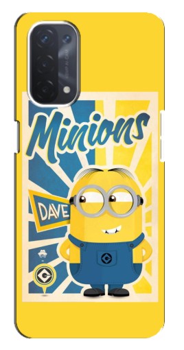 Силиконовый чехол с изображением "Minions" для Oppo a54 (5G)