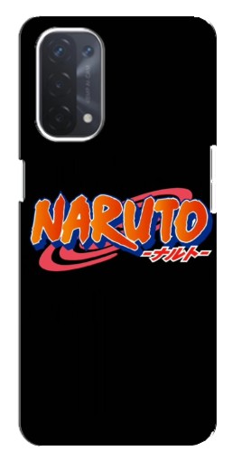 Чехол с картинкой "Надпись Naruto" для Oppo a54 (5G)