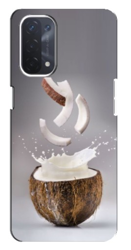 Чехол с картинкой "Стакан кокоса" для Oppo a54 (5G)