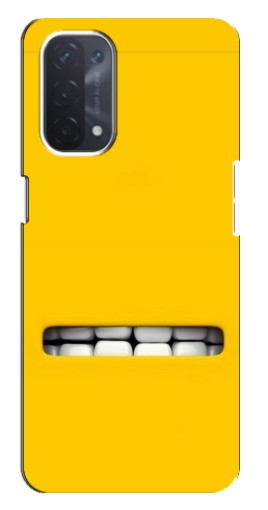 Чехол с печатью "Зубы миньона" для Oppo a54 (5G)