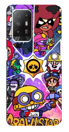 Чехол с картинкой "Brawl заставка" для Oppo Reno 5z