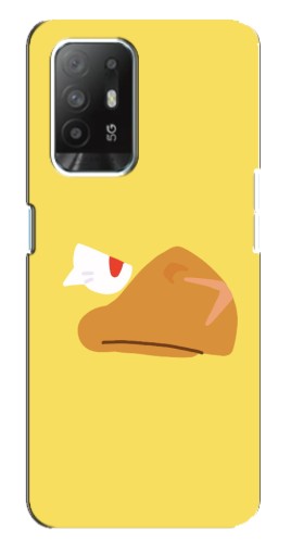 Чехол с принтом "Gold Crow" для Oppo Reno 5z